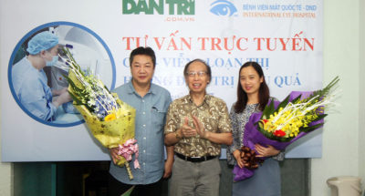 các bác sỹ viện mắt quốc tế dnd giao lưu
